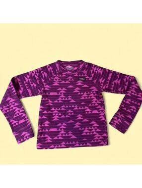 L.L.Bean Kid's Purple and Pink Shirt